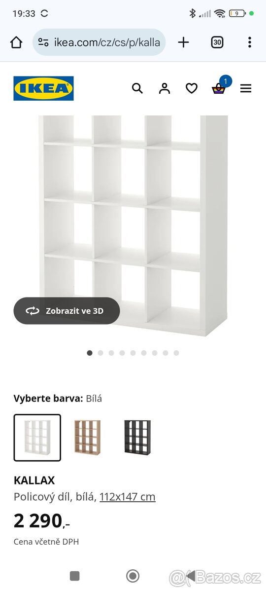 Koupím Kallax
