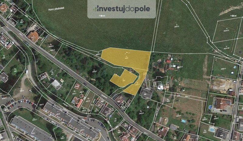 Prodej stavebních parcel v k.ú Cvikov