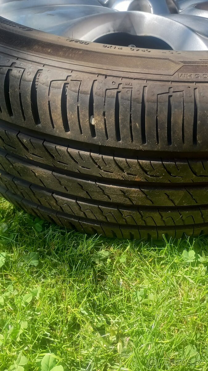 Litá kola, škoda yeti 17"