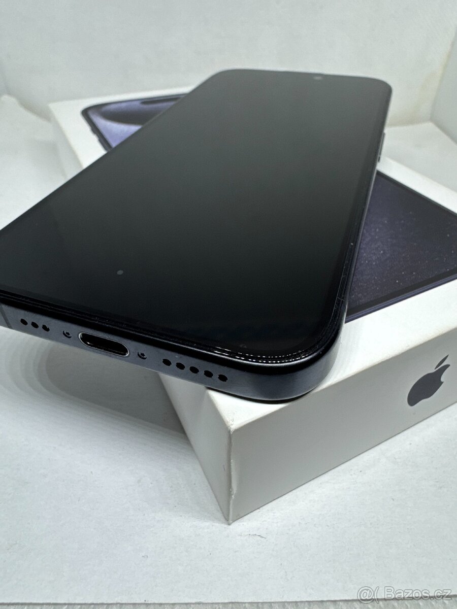 iPhone 15 PRO 128GB Blue titan, komplet balení,záruka