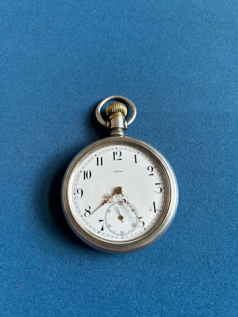 Pánské kapesní hodinky OMEGA - zajímavý model.