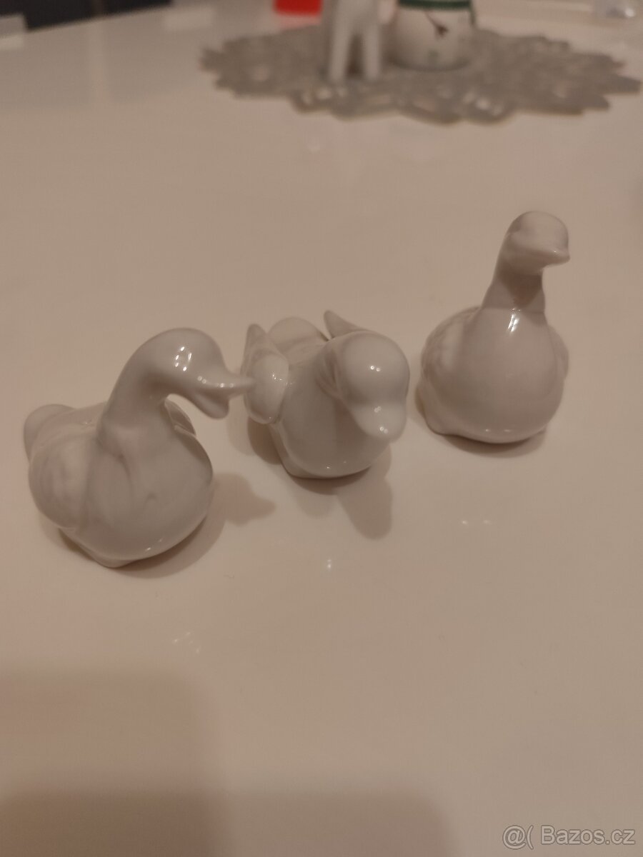 Porcelánové husičky, slánky