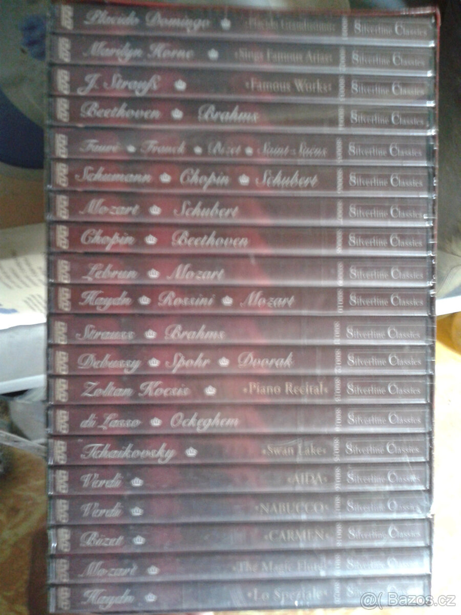 soubor DVD vážná hudba
