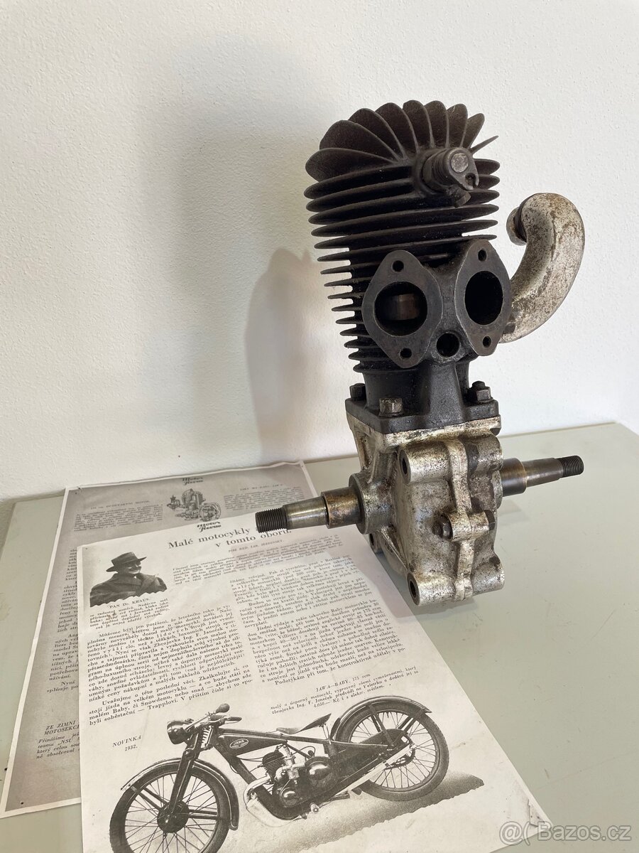 Jawa 175 Villiers - motor na prototyp