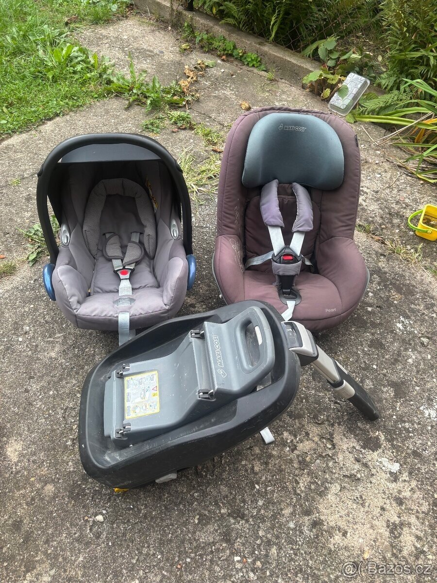 SET AUTOSEDAČEK  MAXI COSI+ISOFIX