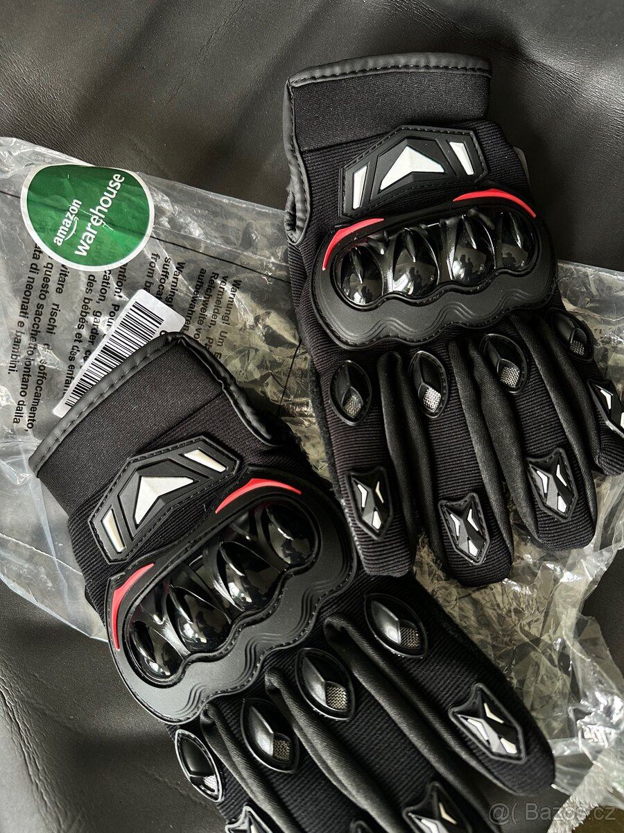 Rukavice na motocykl Kemimoto vel.М černé