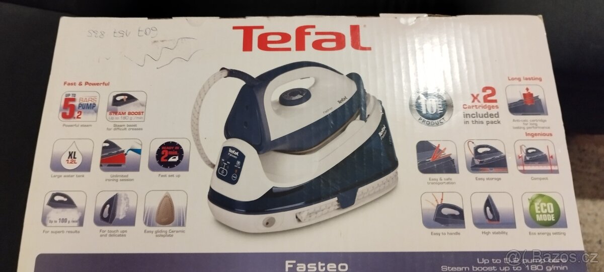Parní stanice Tefal Fasteo