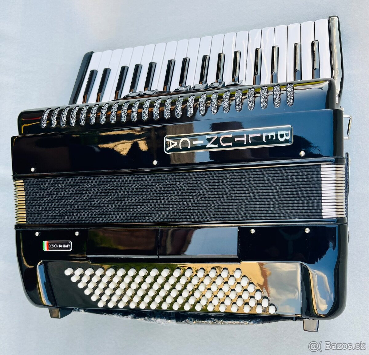 Nový akordeón Beltunica Vivaldi- DE LUXE 96 basový- krásny z
