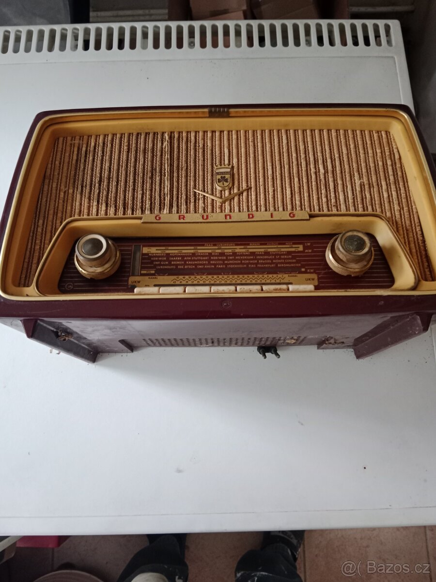 Retro rádio Grundig