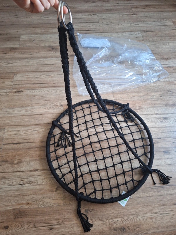 Velká zahradní houpačka čapí hnízdo