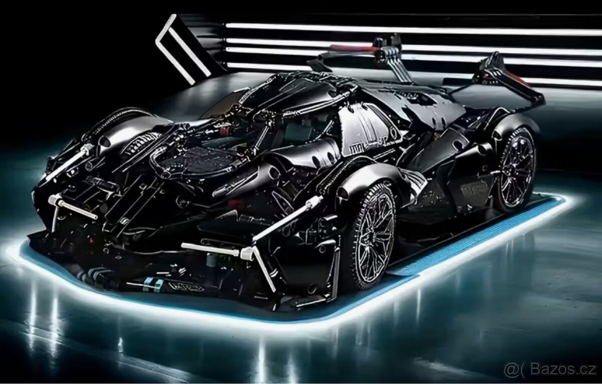 Lego černý supercar