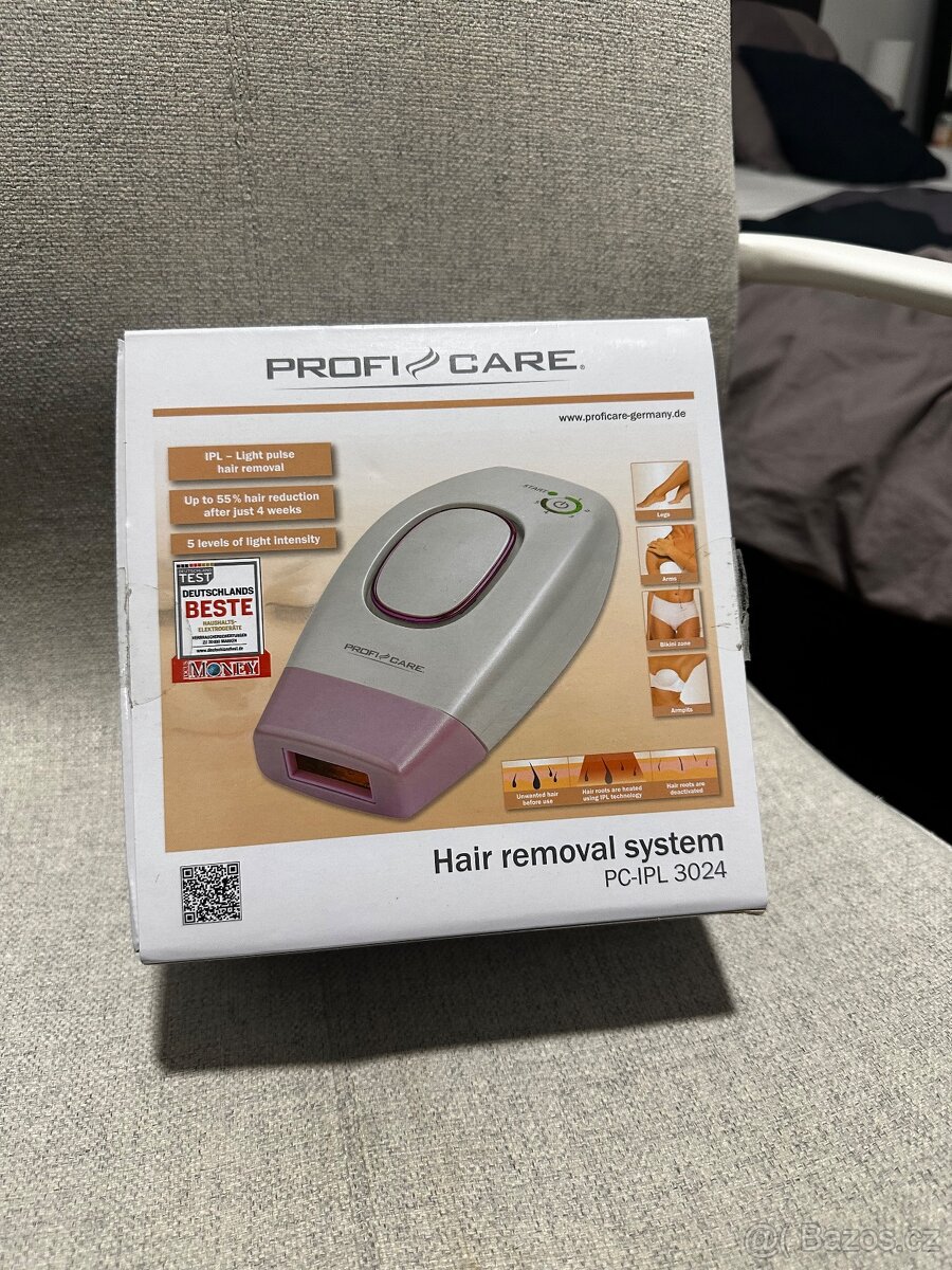 Nový depilátor profi Care Hair removal system PC-IPL 3024
