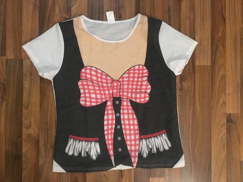 Nové triko mašle, vel M/L, Party More