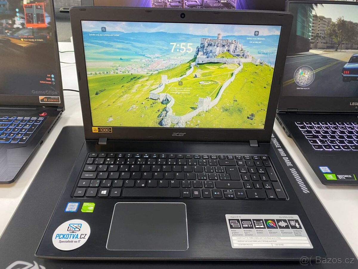 Acer Aspire E15 15,6“/Intel Core i5-7.gen/SSD 240GB/RAM 8GB/
