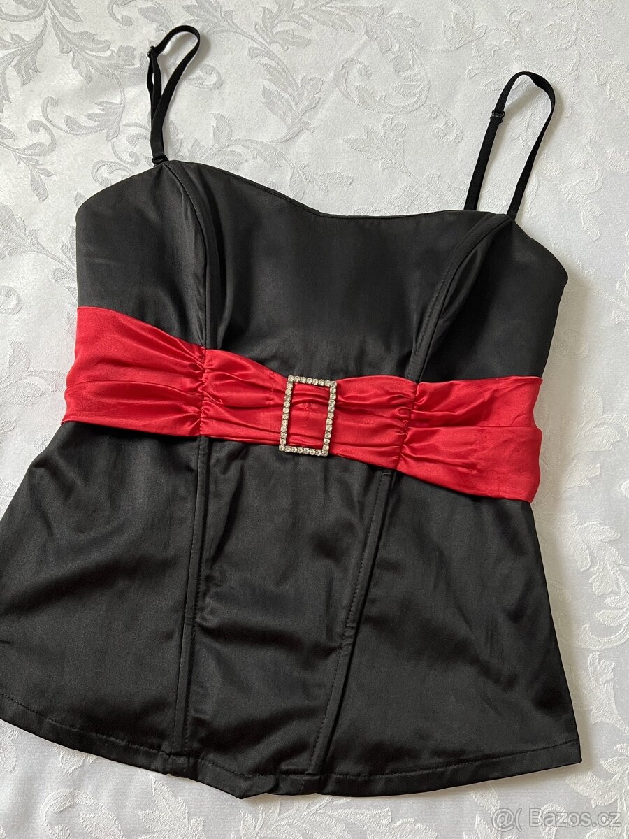 Be you - dáms. černý elegantní korzet – XS/S/M?