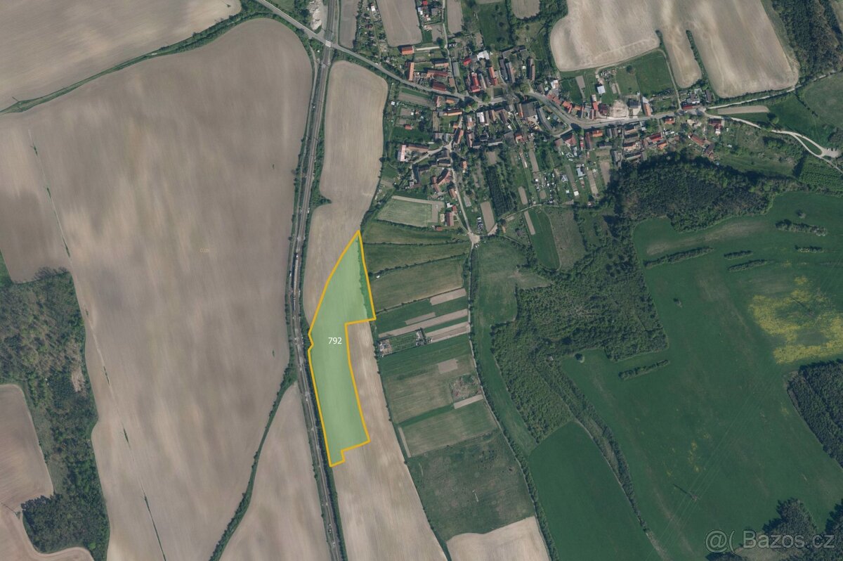 Zemědělská půda, prodej, Stračí, Štětí, Litoměřice