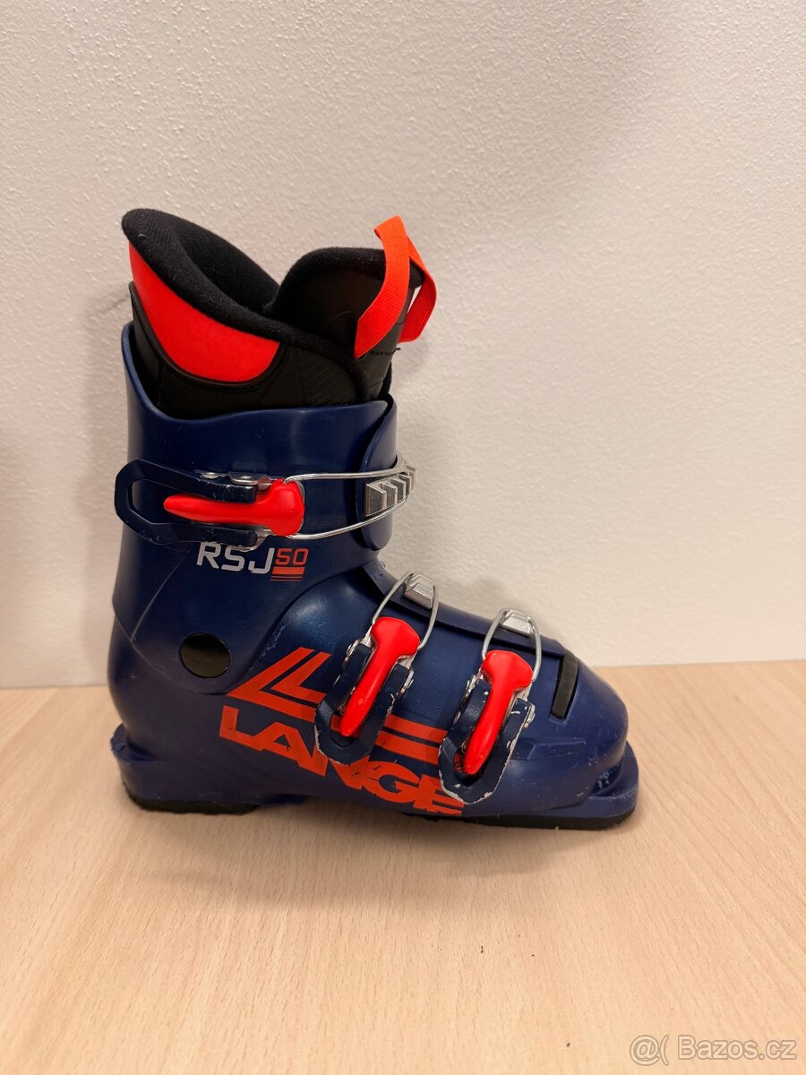 Dětské lyžařské boty Lange RSJ 50, velikost 19.0