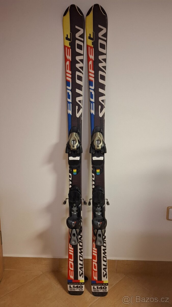 Sjezdové lyže SALOMON 140cm