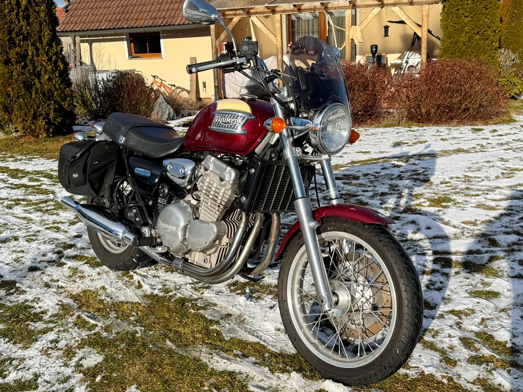 Triumph Thunderbird 900, manuál, serviska, brašny