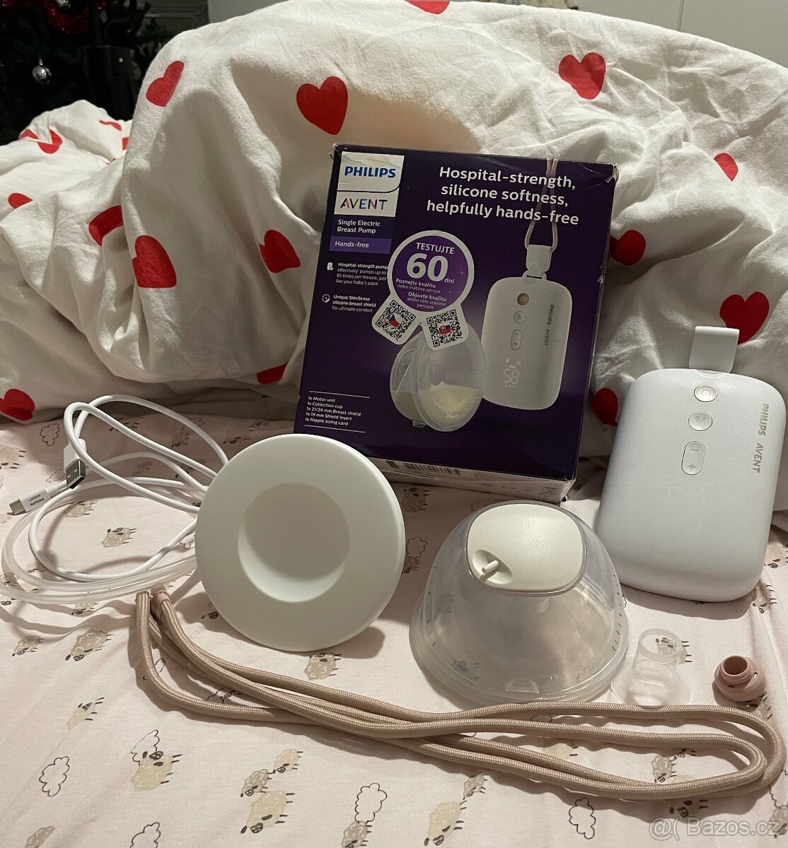 Elektrická odsávačka Philips AVENT Hands-free