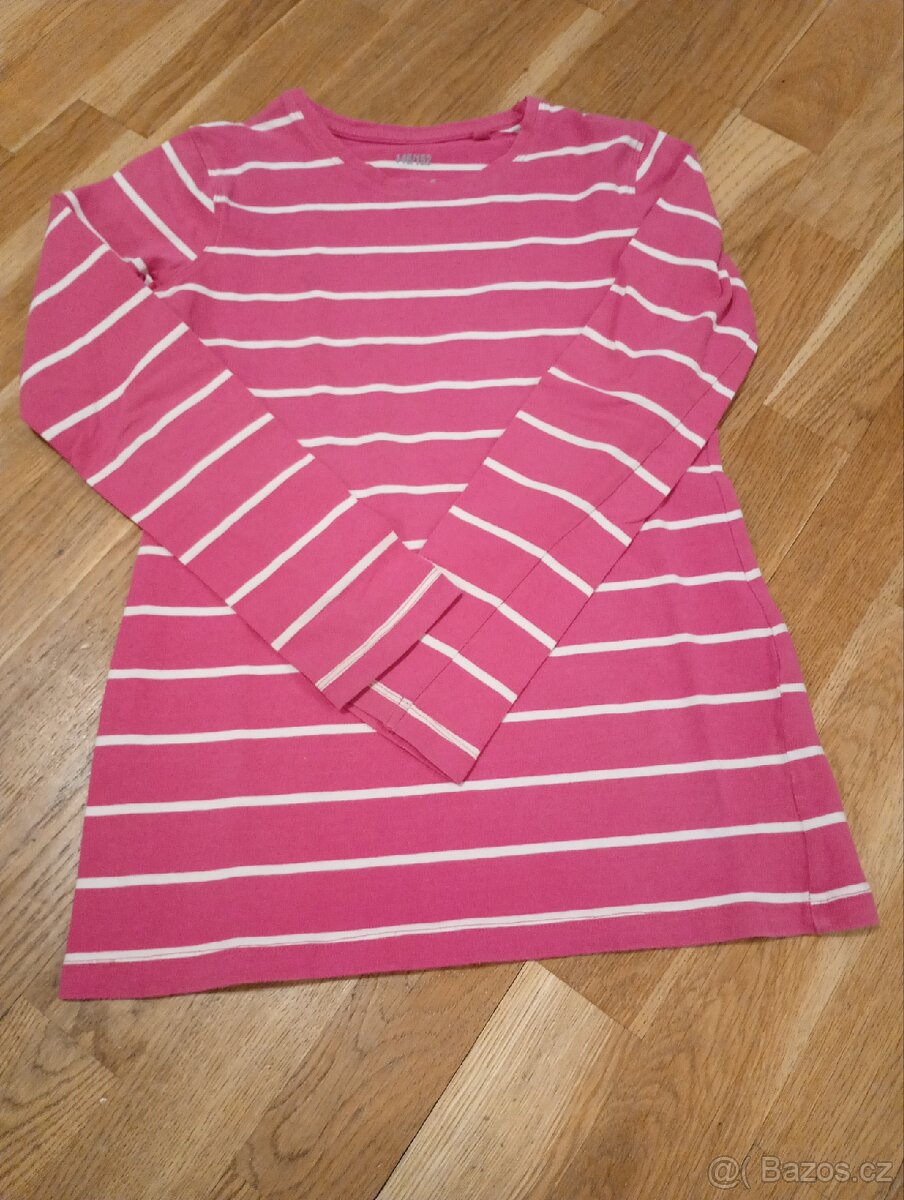 Dívčí tričko s dlouhým rukávem