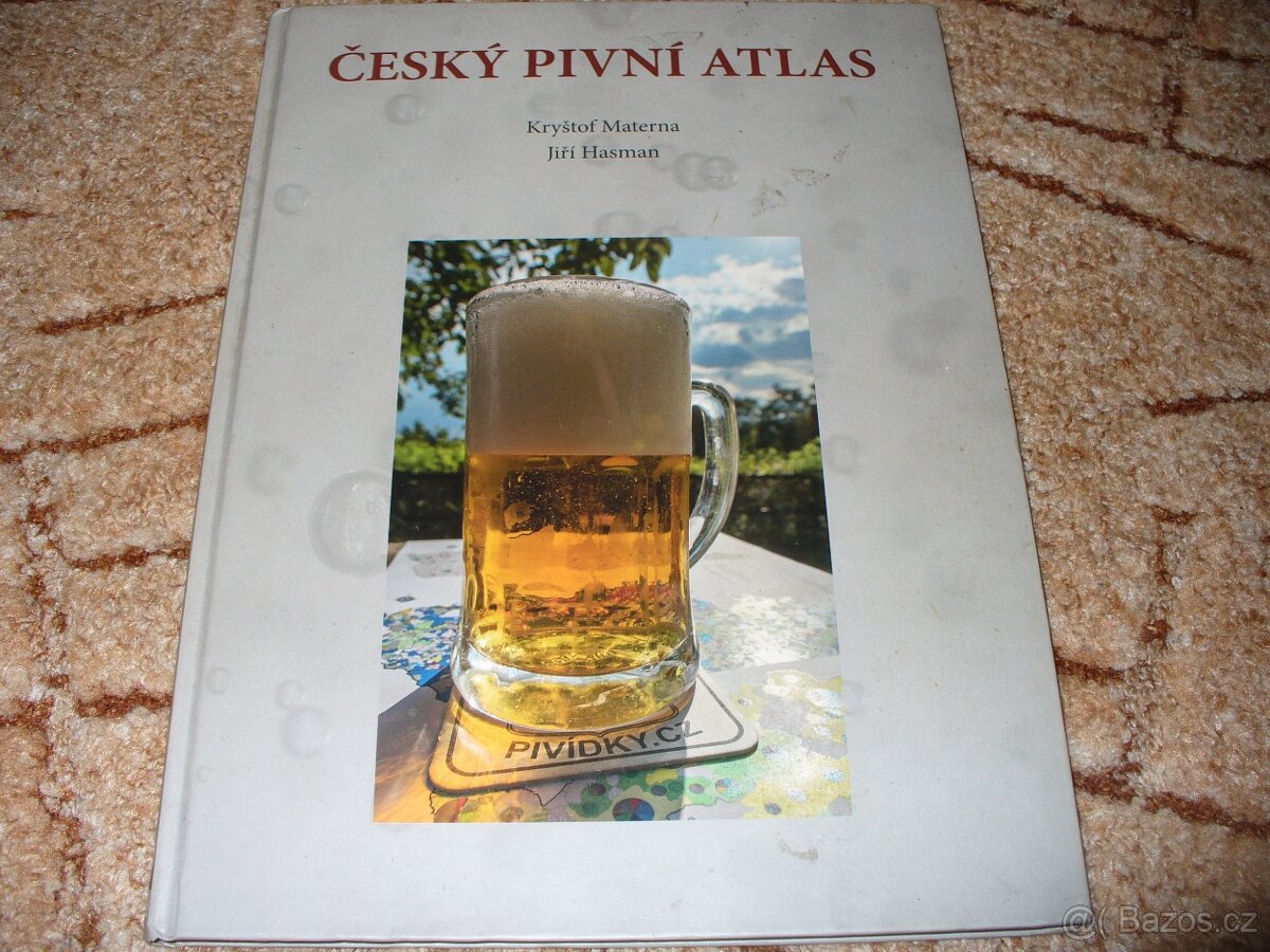 kniha český pivní atlas