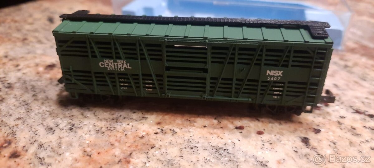 Prodám: Atlas N Scale 2252 New York Central NYC Cattle Car
