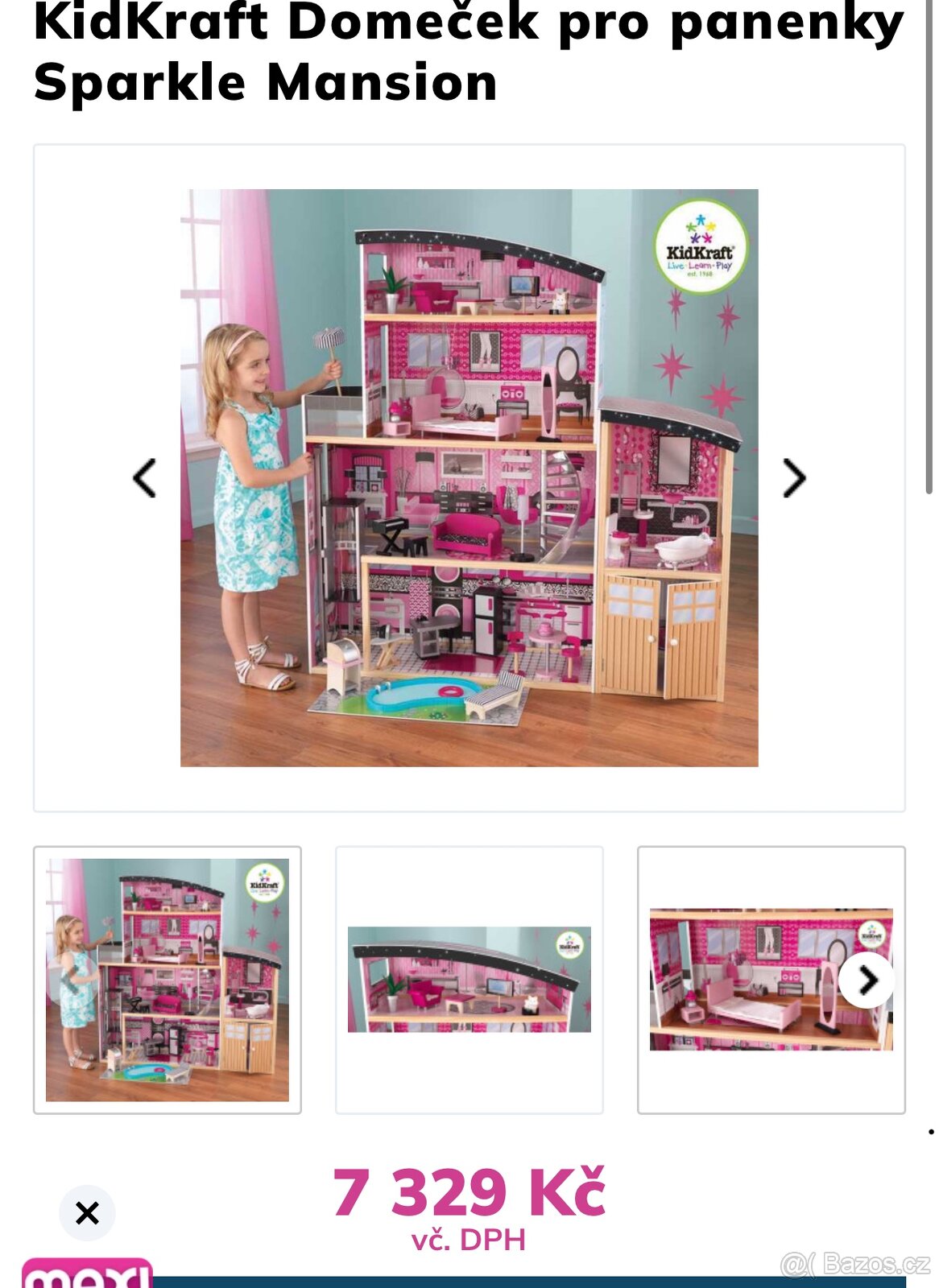 Velký domeček pro panenky Barbie KidKraft