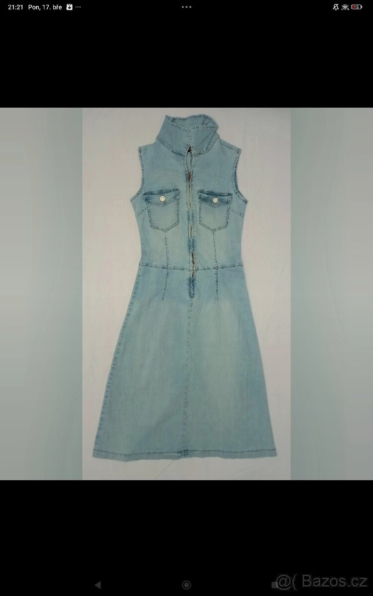 Dámské Džínové šaty značky Edaofujeans, nové