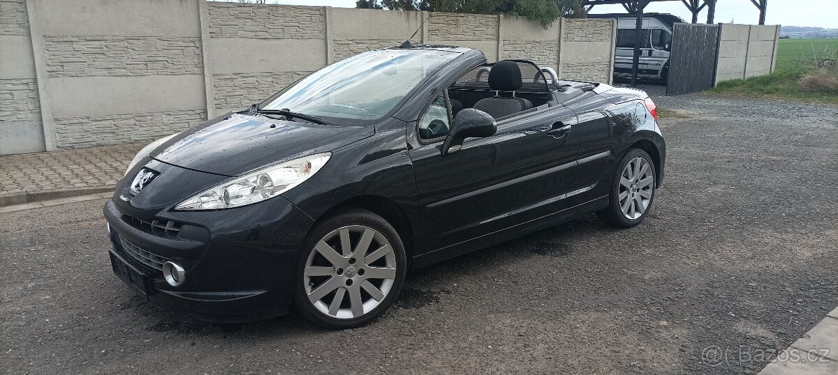 PEUGEOT 207 CC CABRIO 1.6I 88KW ORIG.118000KM 2XALU NOVÁ STK