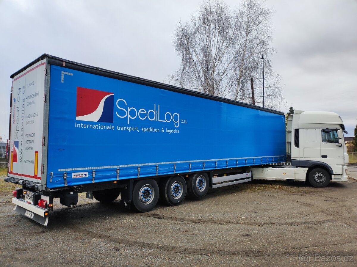 Schmitz SCS 24 standart,3 str.shrn.,kotouče,pneu 90%,r.2022
