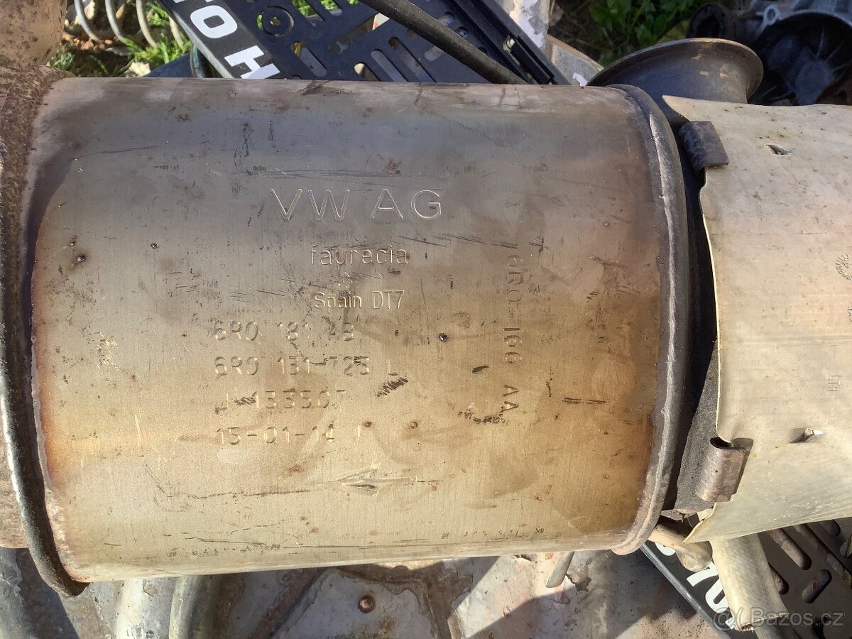 DPF filtr Škoda Fabia II 1.6 TDi CAY