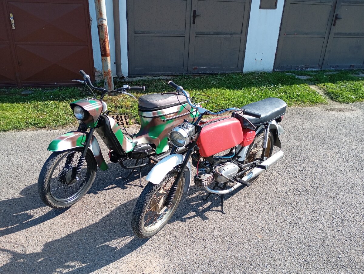 Vyměním Jawa 23 a Jawa 21 za rám na Péráka