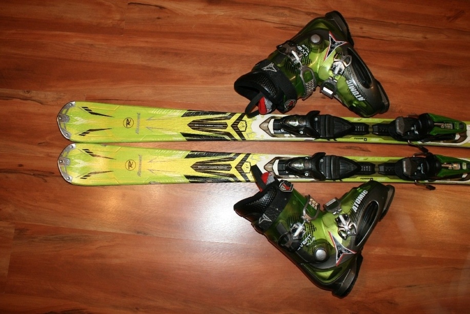 lyže Rossignol Pursuit 156 cm , drevene jádro