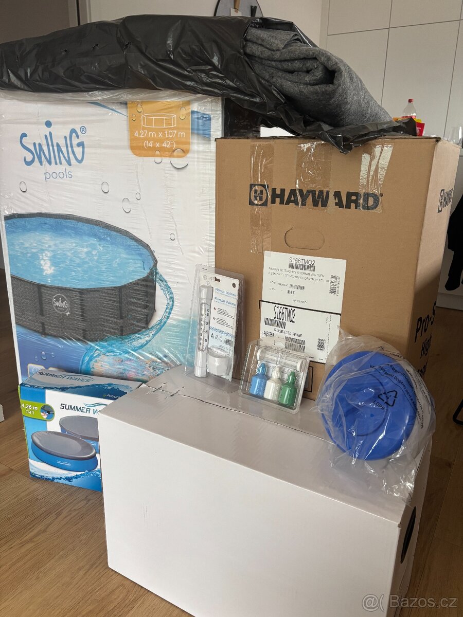 Prodám bazén Swing pools 4,27m X 1,07m