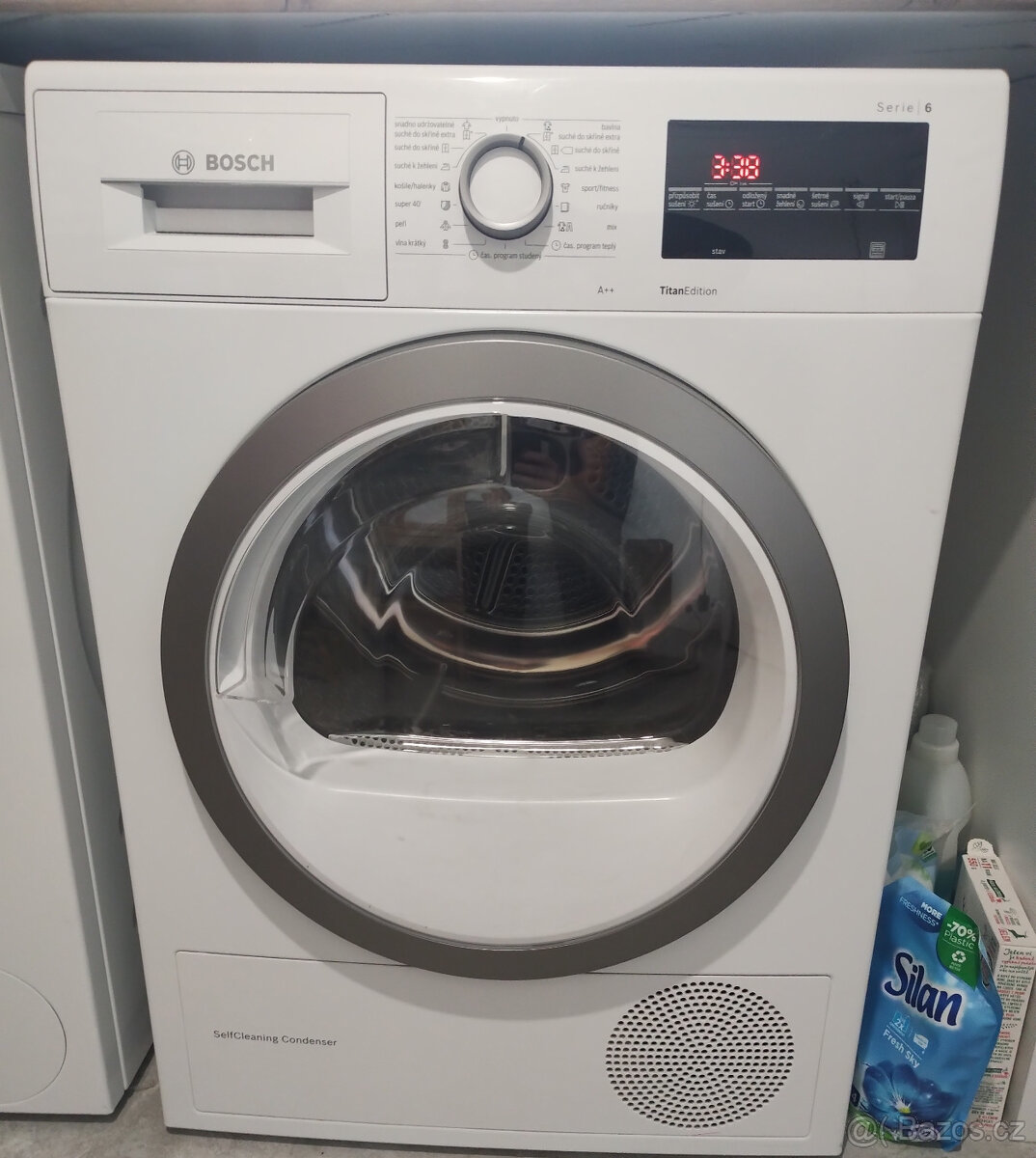 Sušička Bosch WTW85480CS, serie 6
