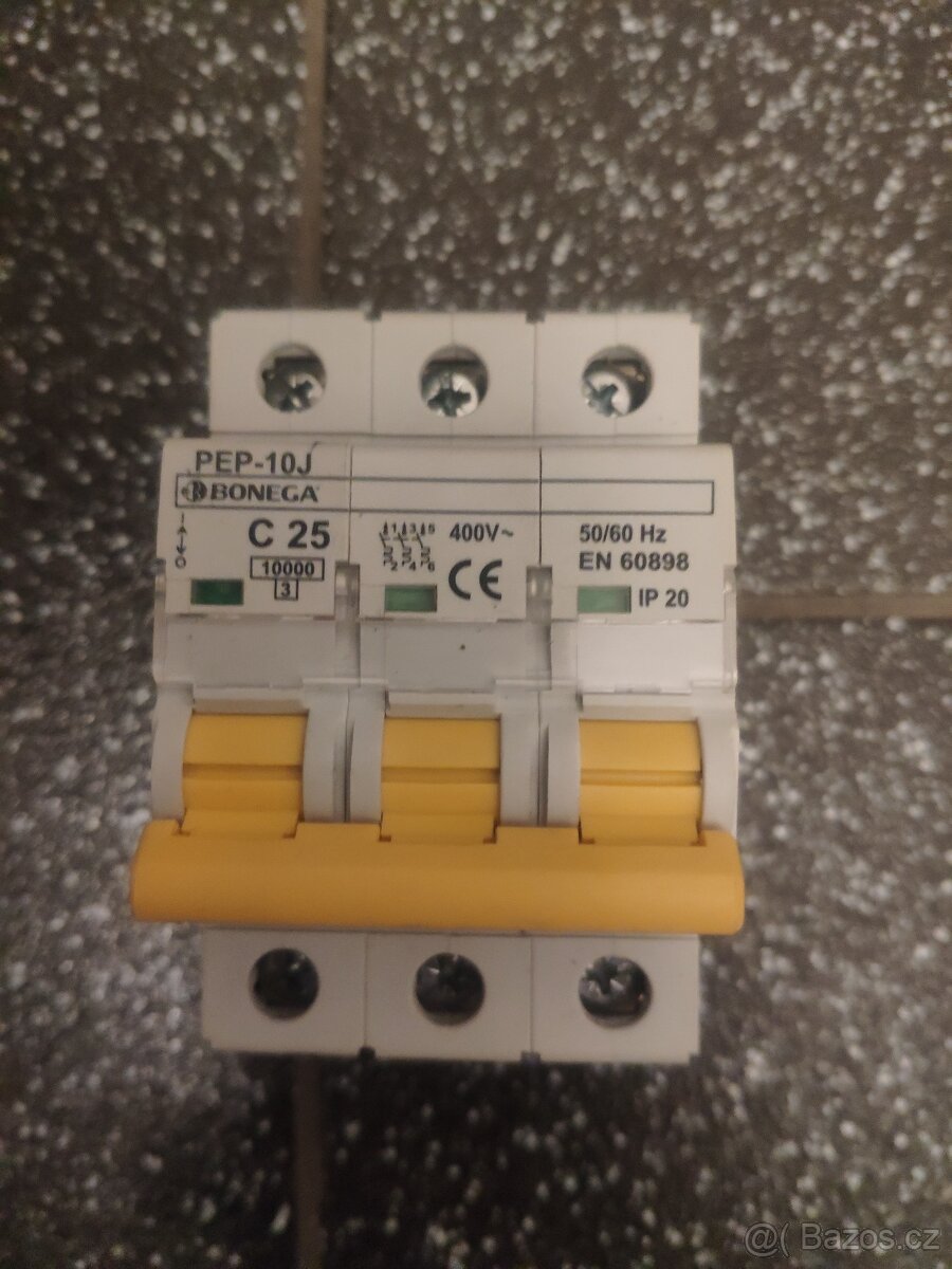Jistic 3F 400V PEP10J C25