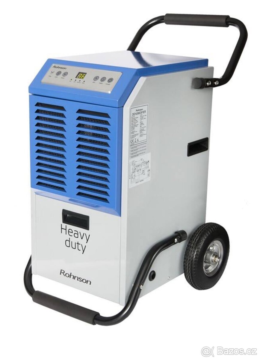Průmyslový vysoušeč / odvlhčovač Rohnson R 9350 Heavy duty