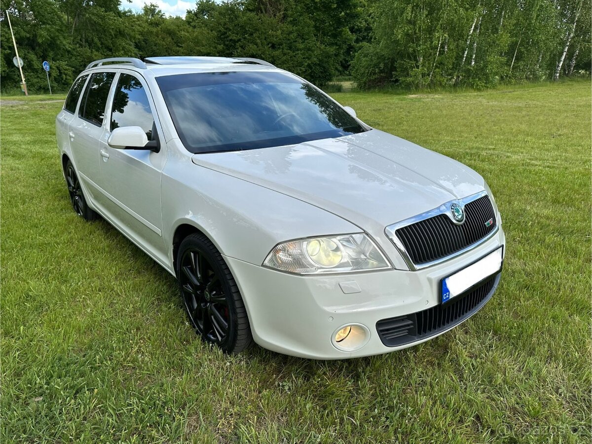 Škoda octavia 2 RS 2.0tfsi 147kw benzín původ ČR