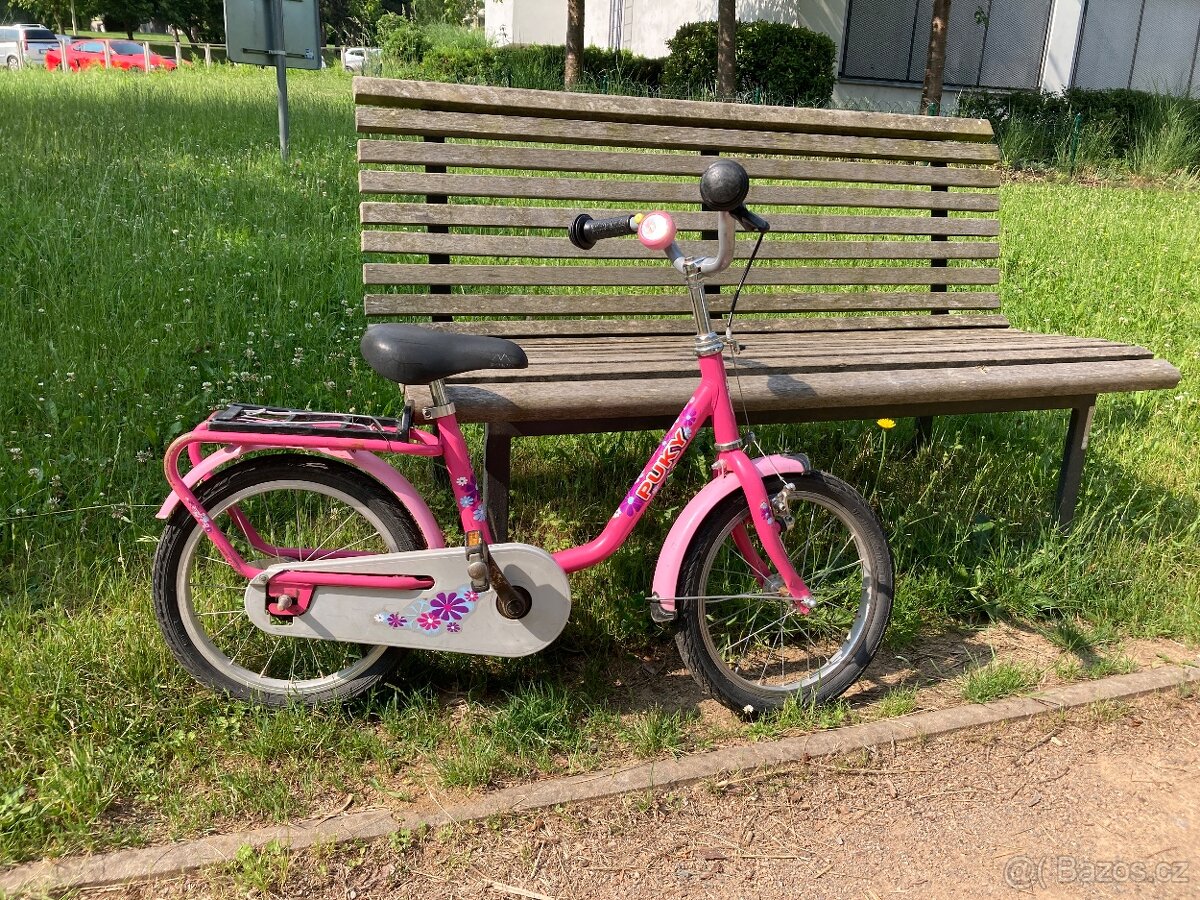 Dětské kolo 16 zn. Puky, snížený rám