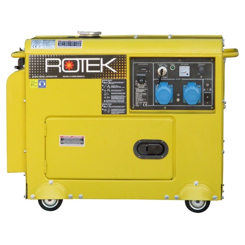Elektrocentrála diesel 6kW/230V odhlučněná verze