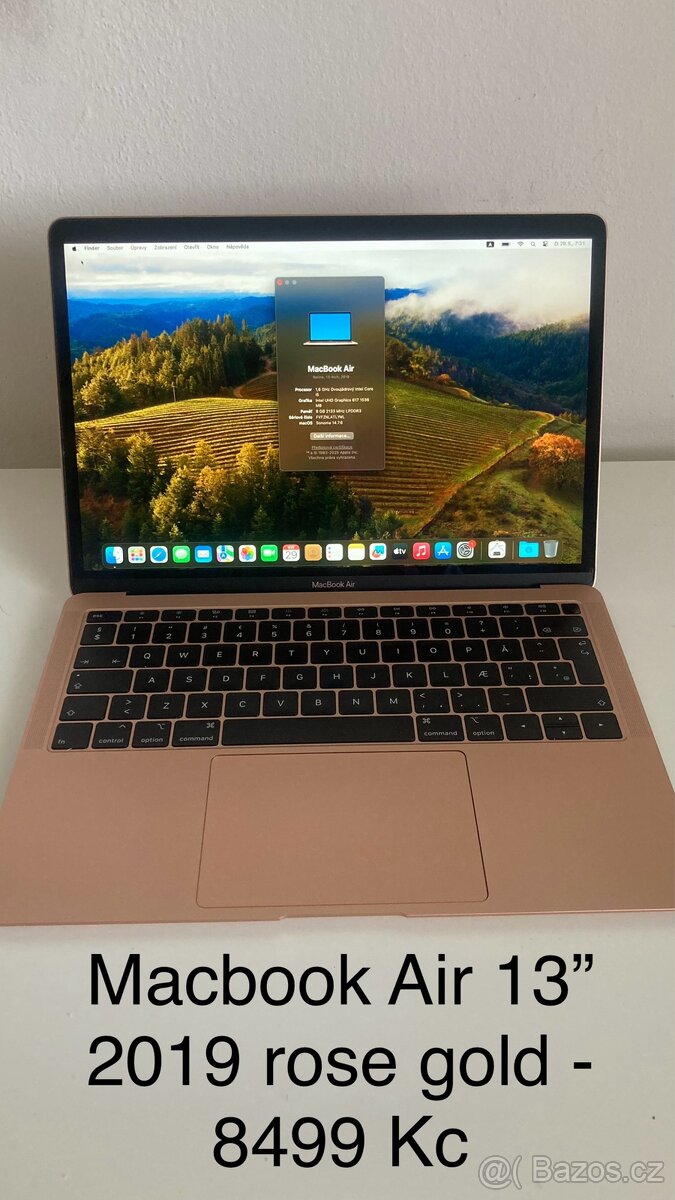MacBook Air 13” 2019 rose gold