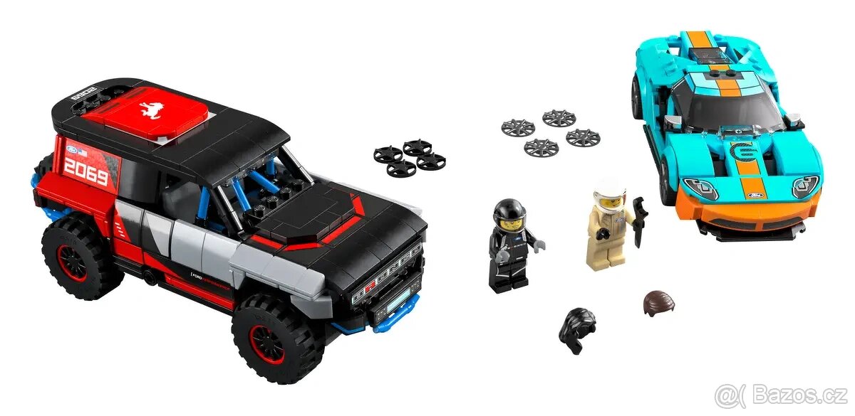 Prodám LEGO 76905 Ford GT a Ford Bronco