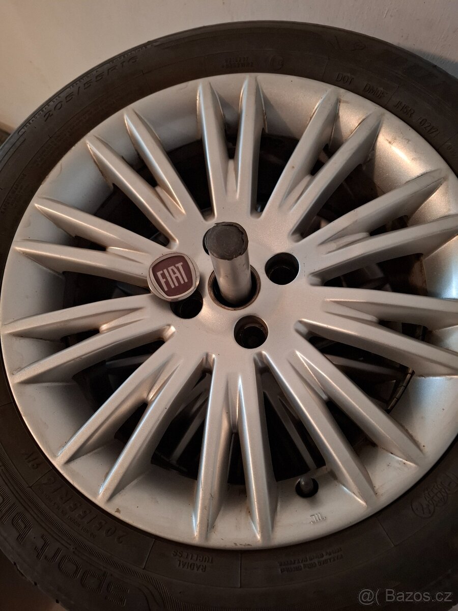 Alu kola originál Fiat Bravo R16