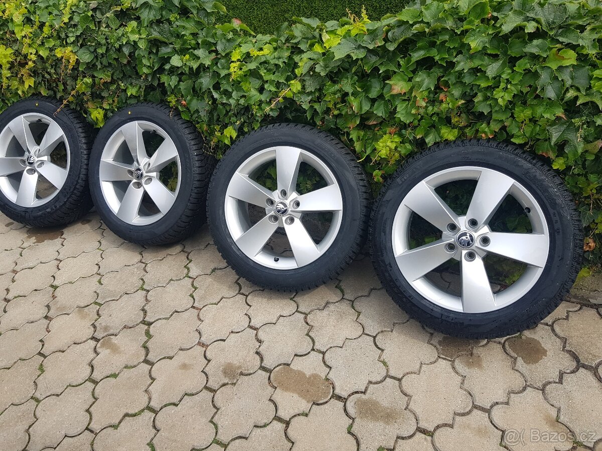 Zimní alu kola Škoda Karoq R17