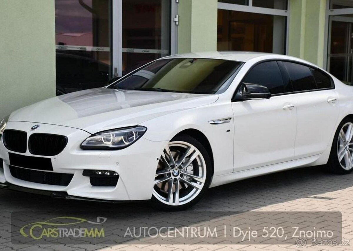 BMW Řada 6 640d XD HUD ČR