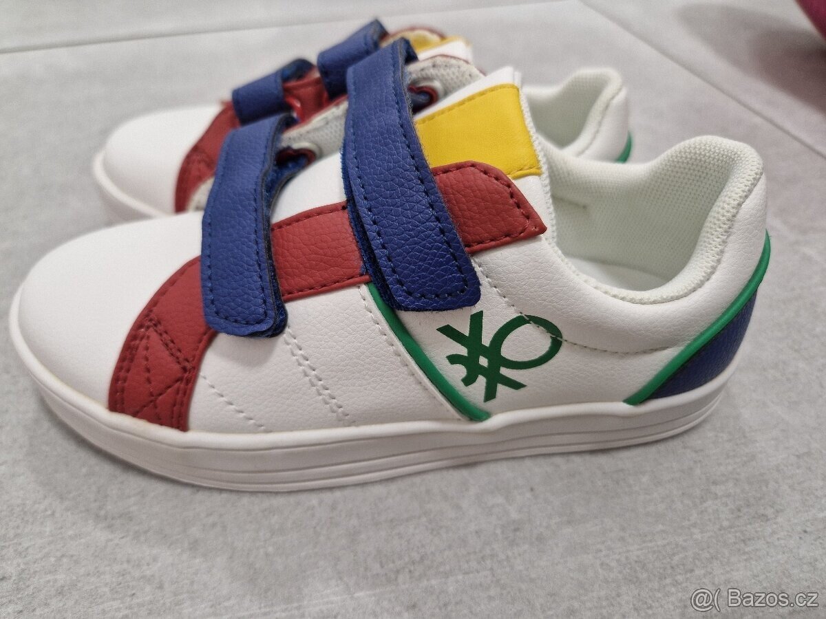 Benetton nové tenisky, vel.27-29