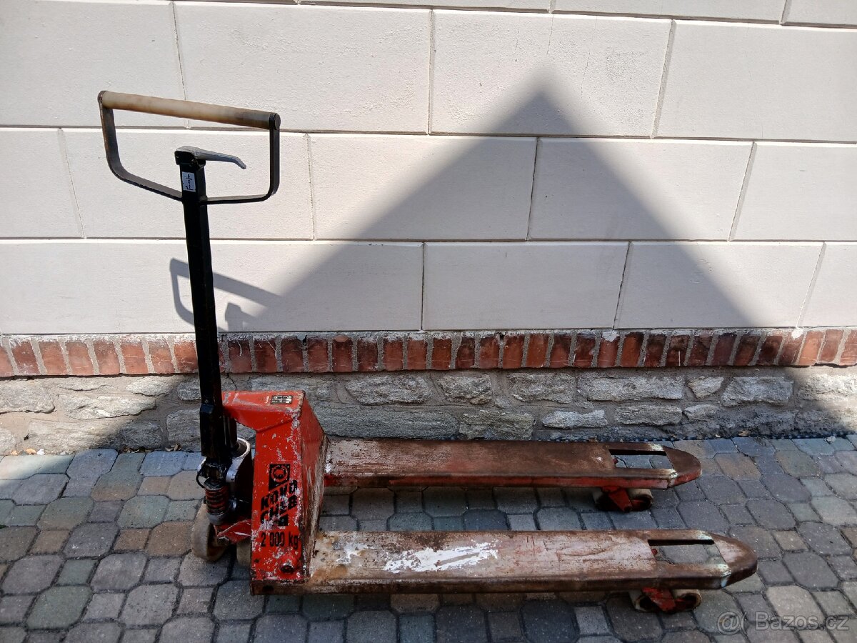 Paleťák KOVO CHEB OCRR2002C – nosnost 2000 kg