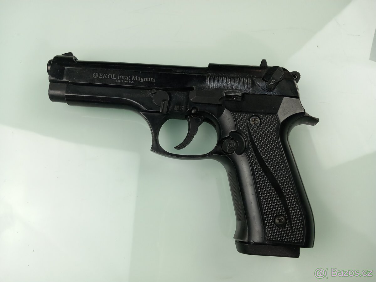 Plynová pistole Ekol Firat 92 Magnum titan cal. 9mm