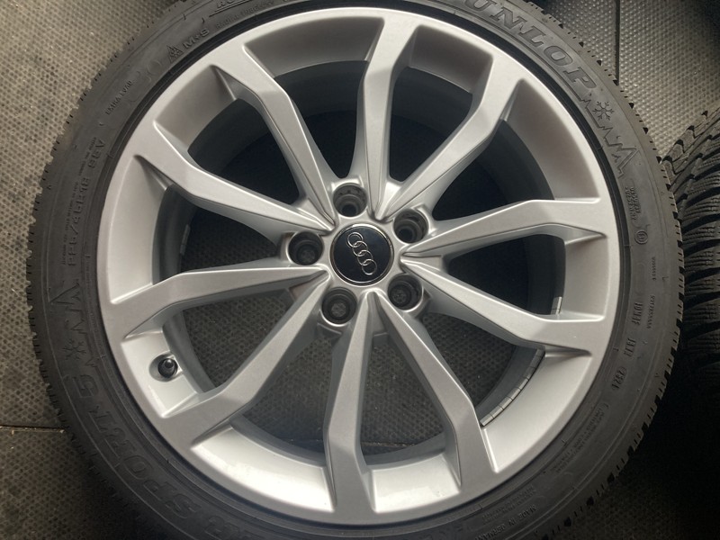 Zimní alu kola AUDI A4 S4 B9 18" 5x112 + 225/45R18 DOT2024